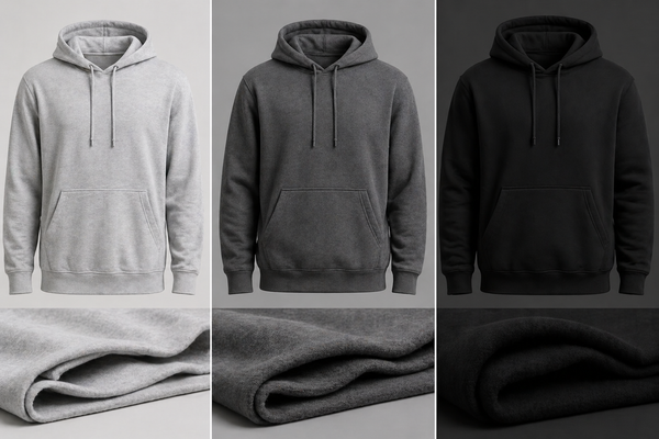 Blank Hoodies for DTF Transfers: Best Options by Weight