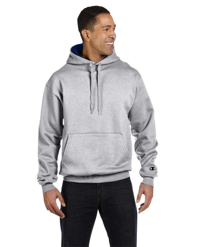 Cotton Max Hoodie - Athletic Heather / Sport Dark Navy