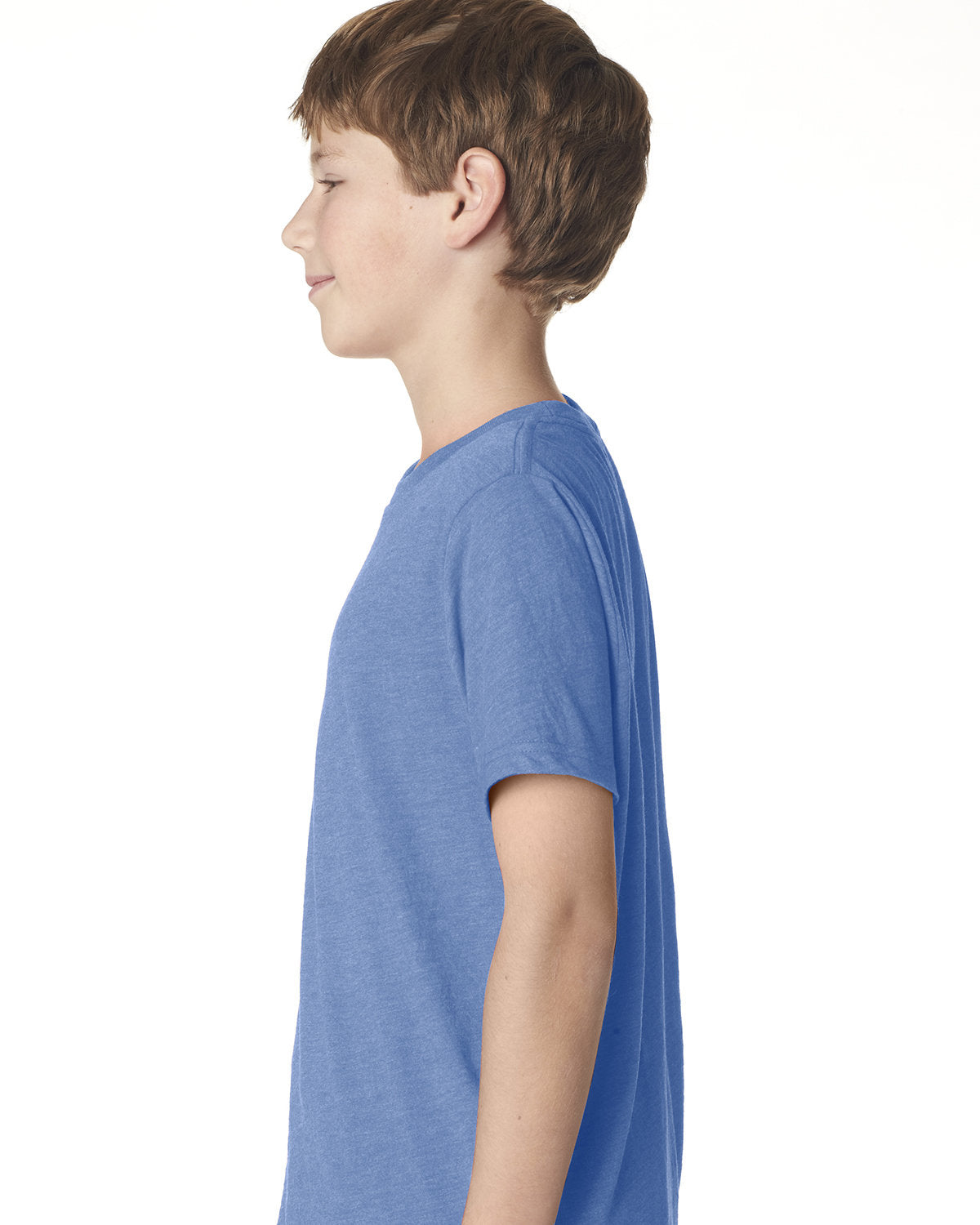 Youth Triblend Crew - Vintage Royal