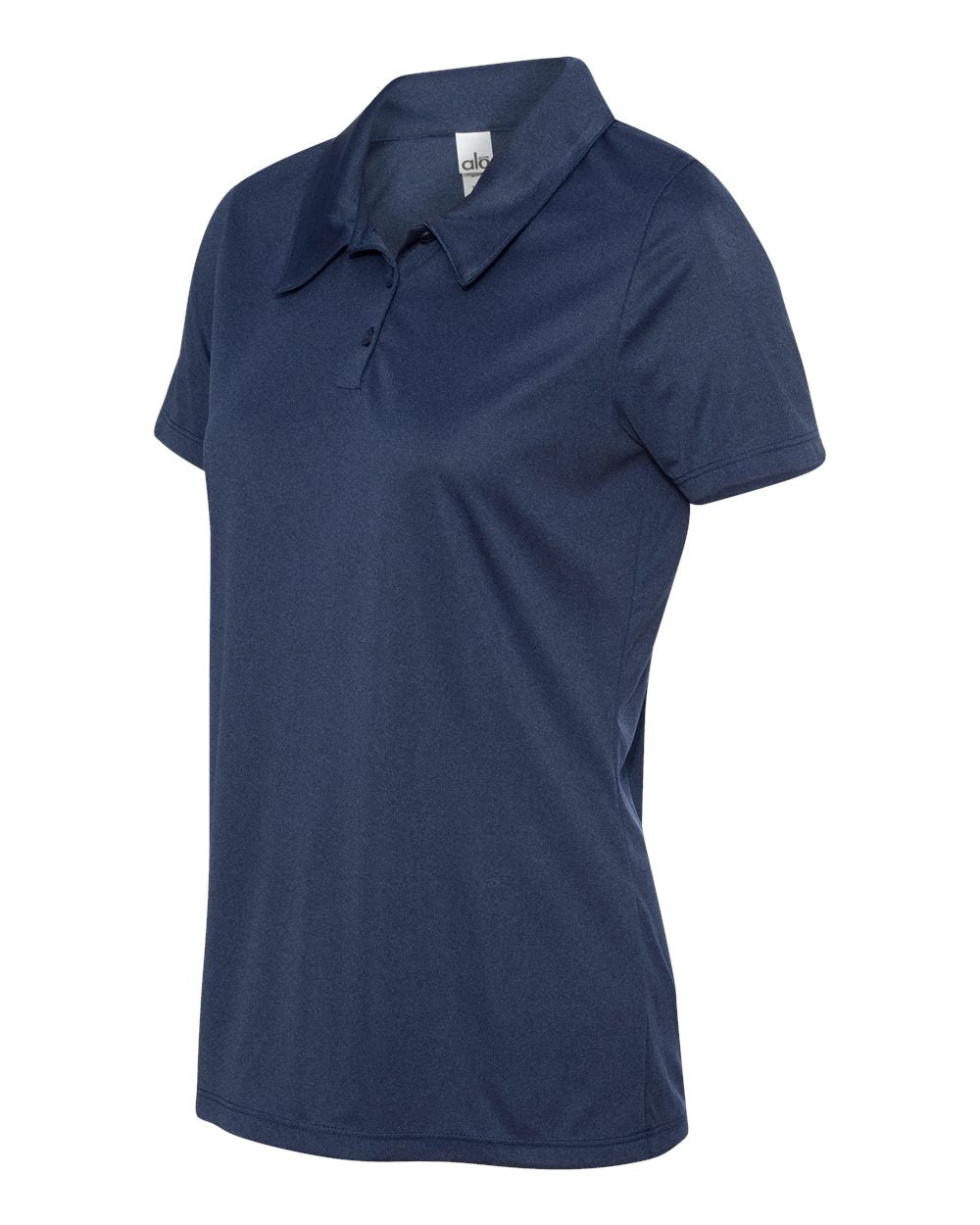 Women's Performance 3-Button Sport Shirt - Heather Navy