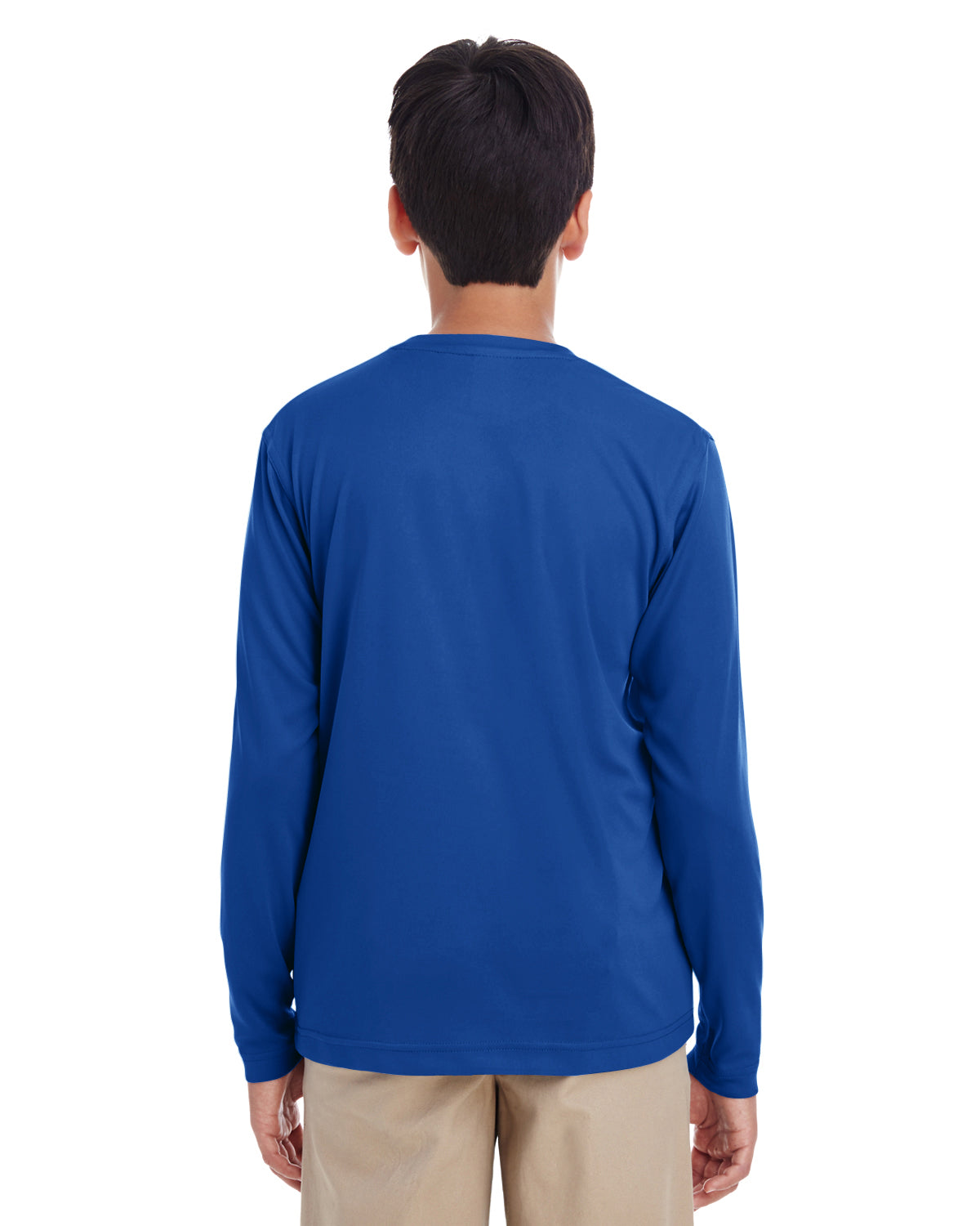Youth Cool & Dry Performance Long-Sleeve Top - Royal