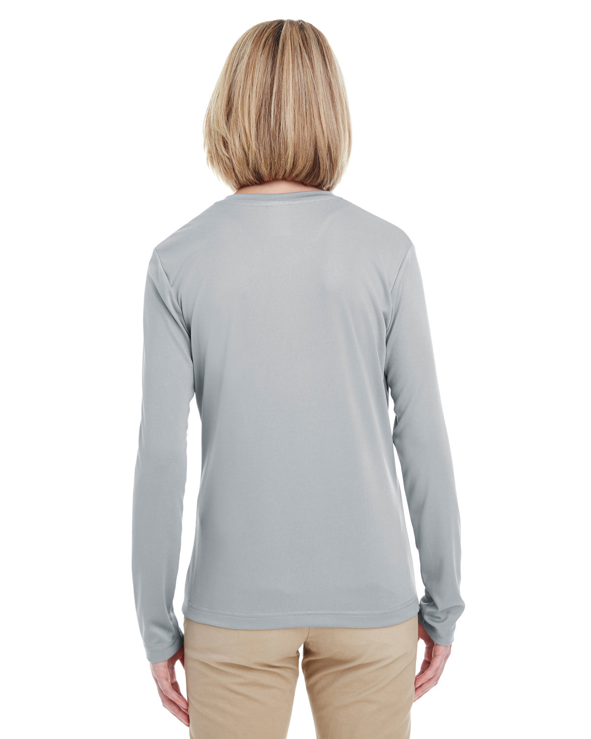 Women's Cool & Dry Performance Long-Sleeve Top - Gray