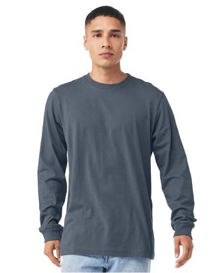 Unisex Jersey Long-Sleeve T-Shirt - Vintage Navy