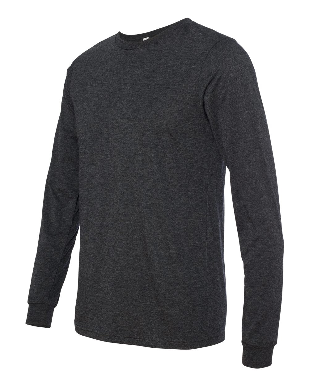 Unisex Jersey Long-Sleeve T-Shirt - Charcoal Black Triblend
