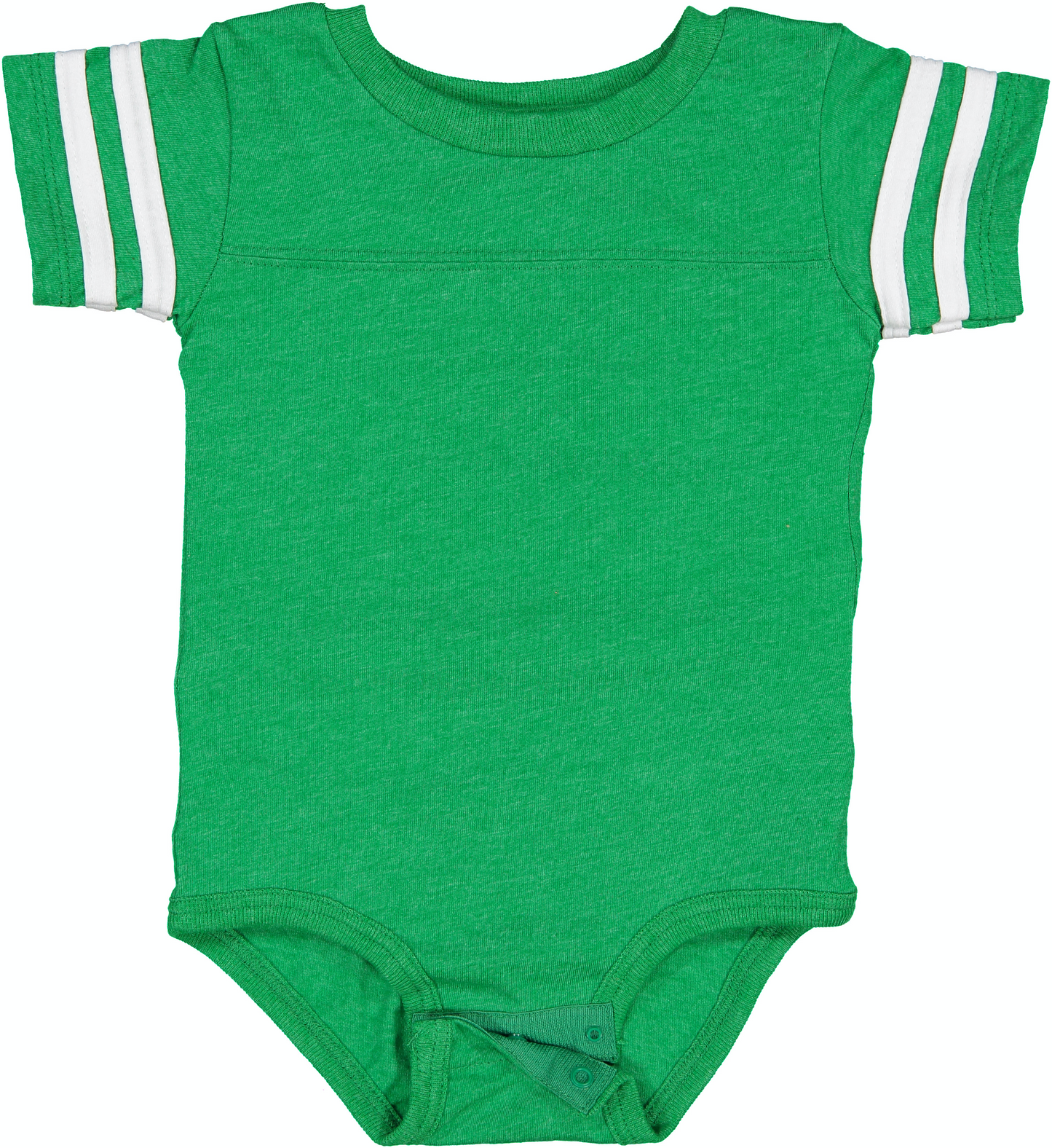 Infant Football Bodysuit - Vintage Green / Bd White