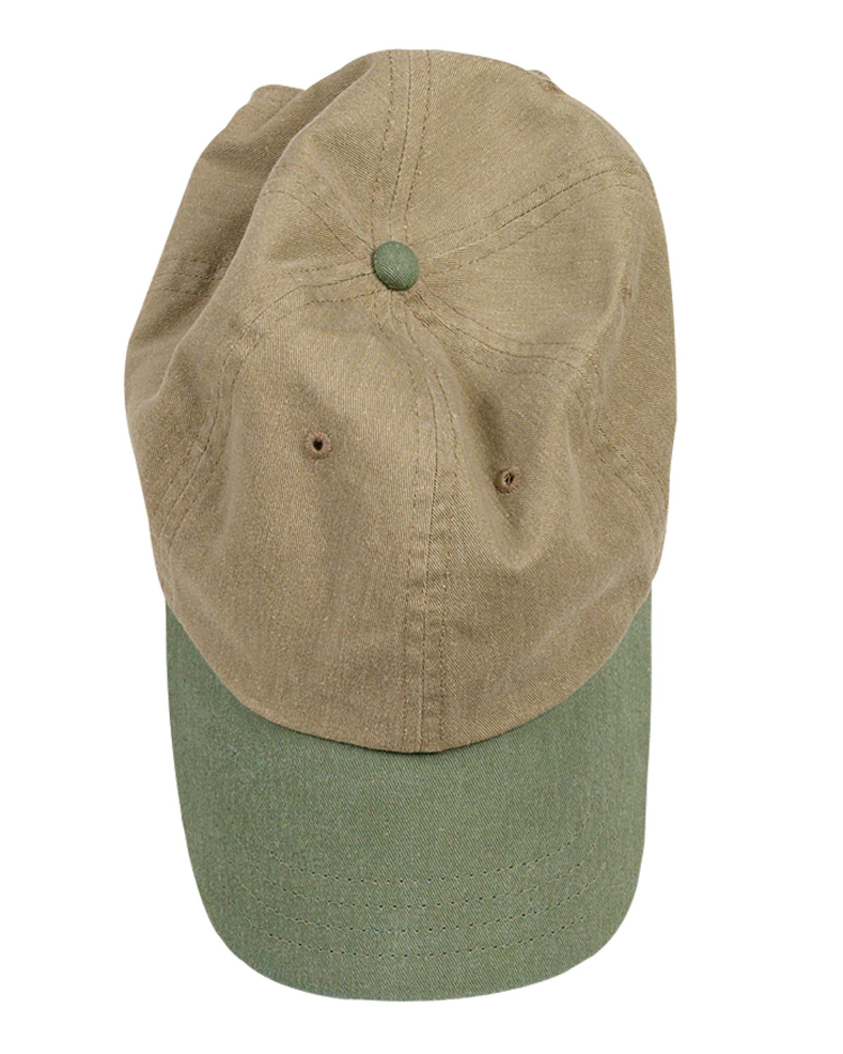 Pigment-Dyed Baseball Cap - Khaki / Willow
