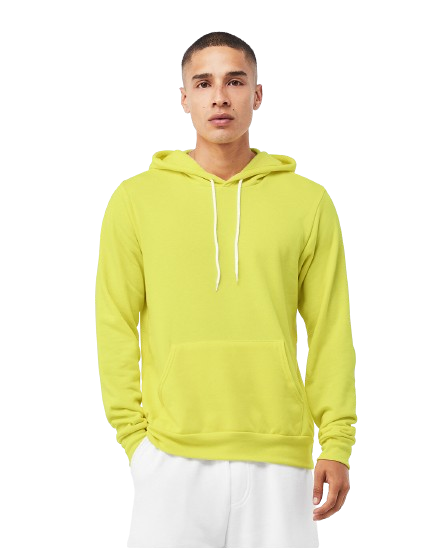 Unisex Sponge Fleece Pullover Hoodie - Strobe