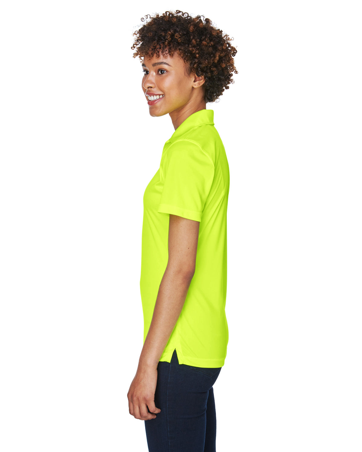 Women's Cool & Dry Sport Performance Interlock Polo - Bright Yellow