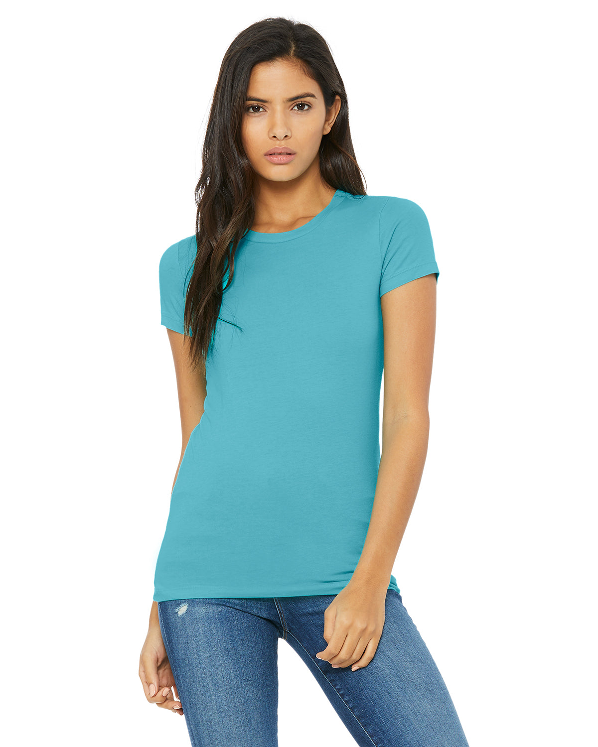 Women's Junior Fit Favorite T-Shirt - Turquoise