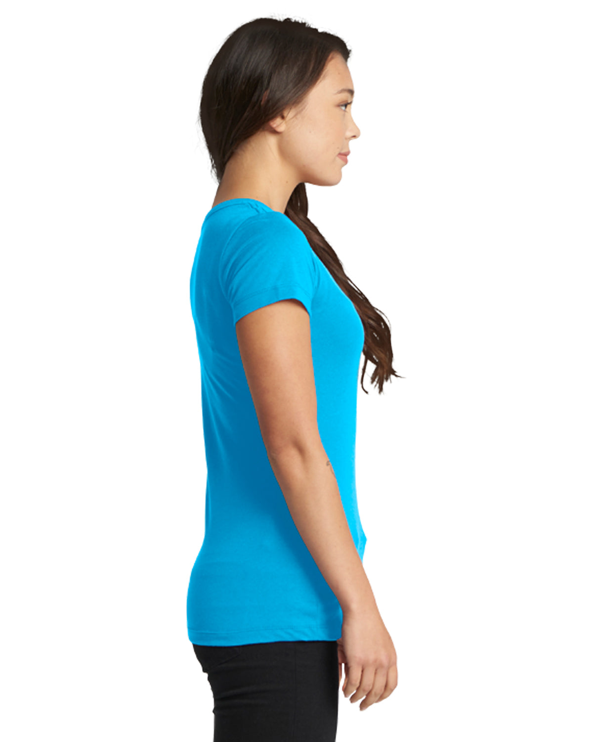 Women's 'Junior Fit' Ideal T-Shirt - Turquoise
