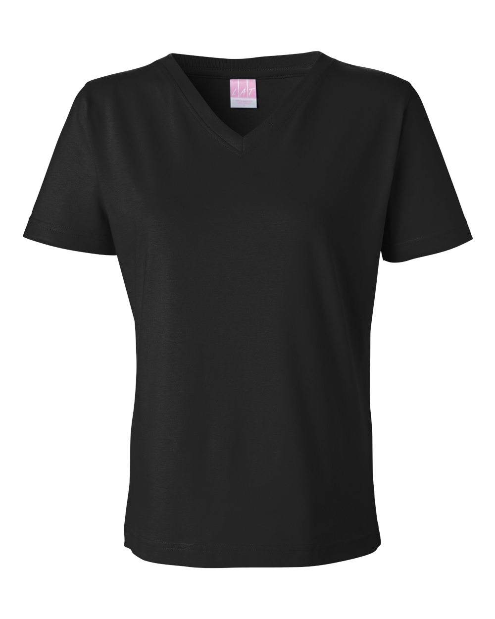 Women's Premium Jersey V-Neck T-Shirt - Black
