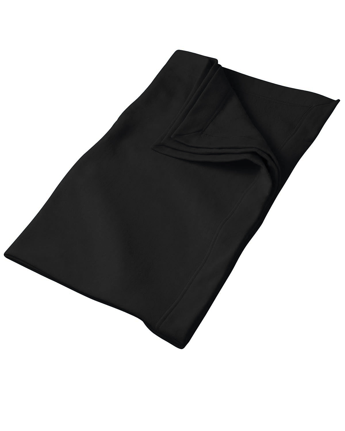 DryBlend® 9 oz. Fleece Stadium Blanket - Black