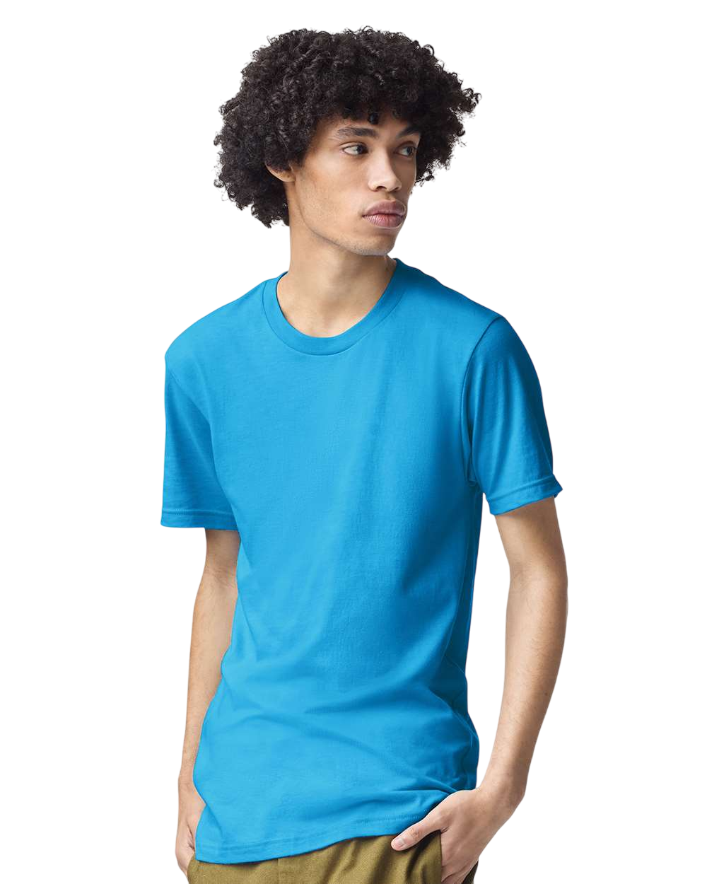 Unisex CVC T-Shirt - Heather Teal
