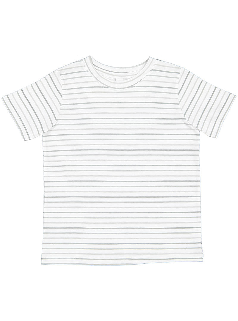 Toddler Fine Jersey T-Shirt - Shadow Stripe