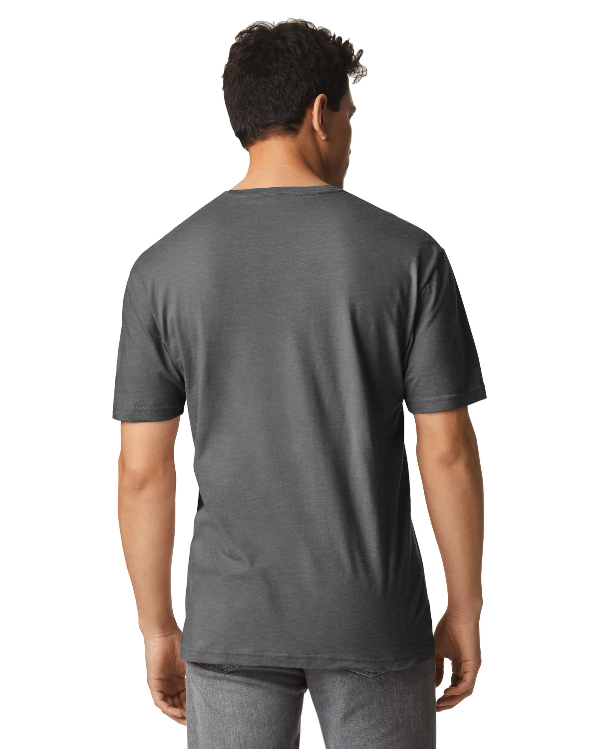 Light Cotton T-Shirt - Heather Dark Grey