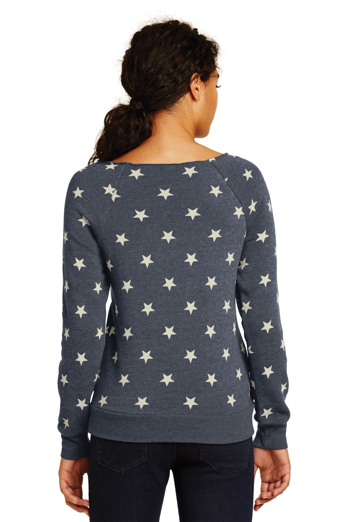 Women's Maniac Eco-Fleece Sweatshirt - Stars
