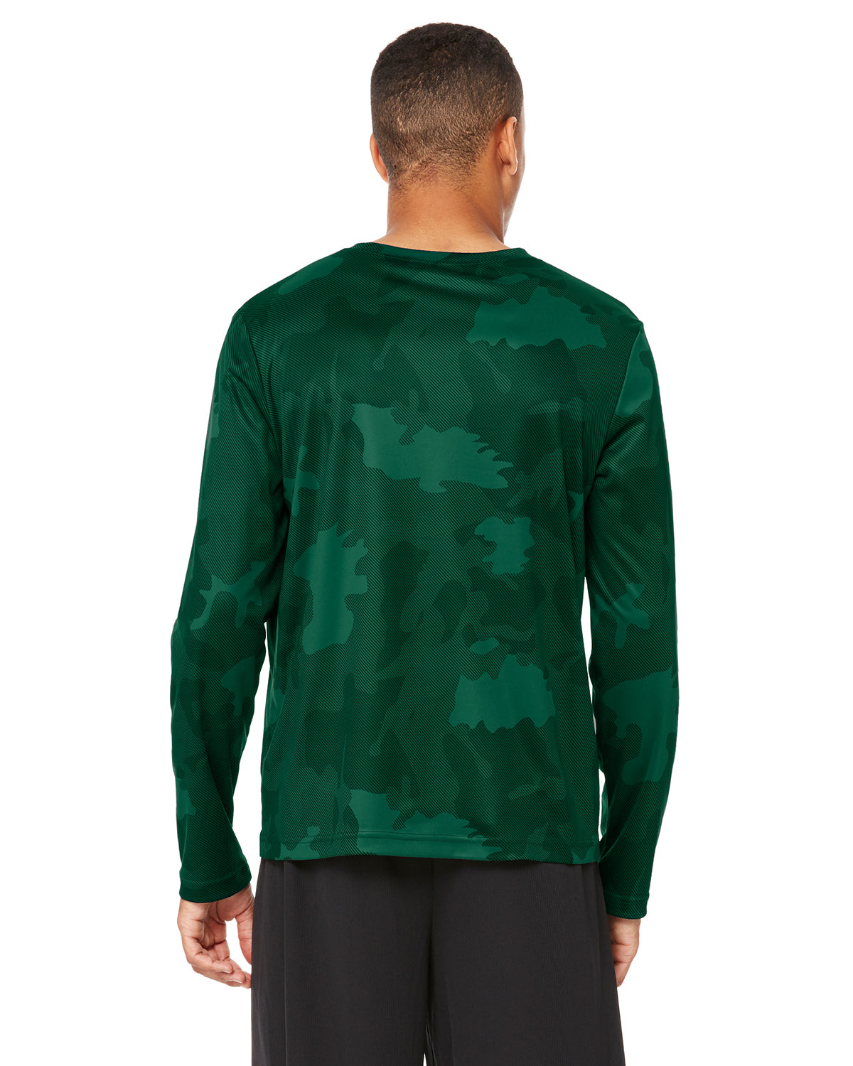 Unisex Performance Long-Sleeve T-Shirt - Sport Forest Laser Camo