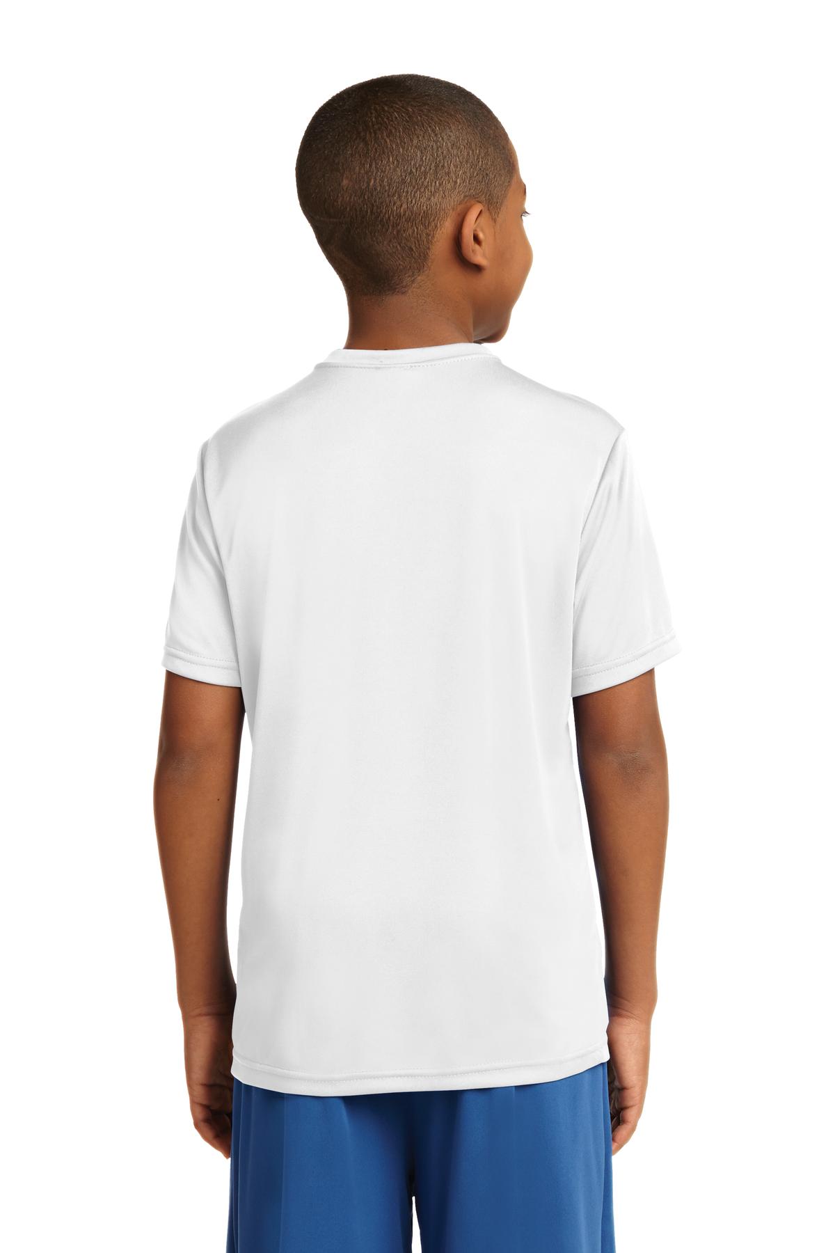 Youth PosiCharge Competitor Tee - White