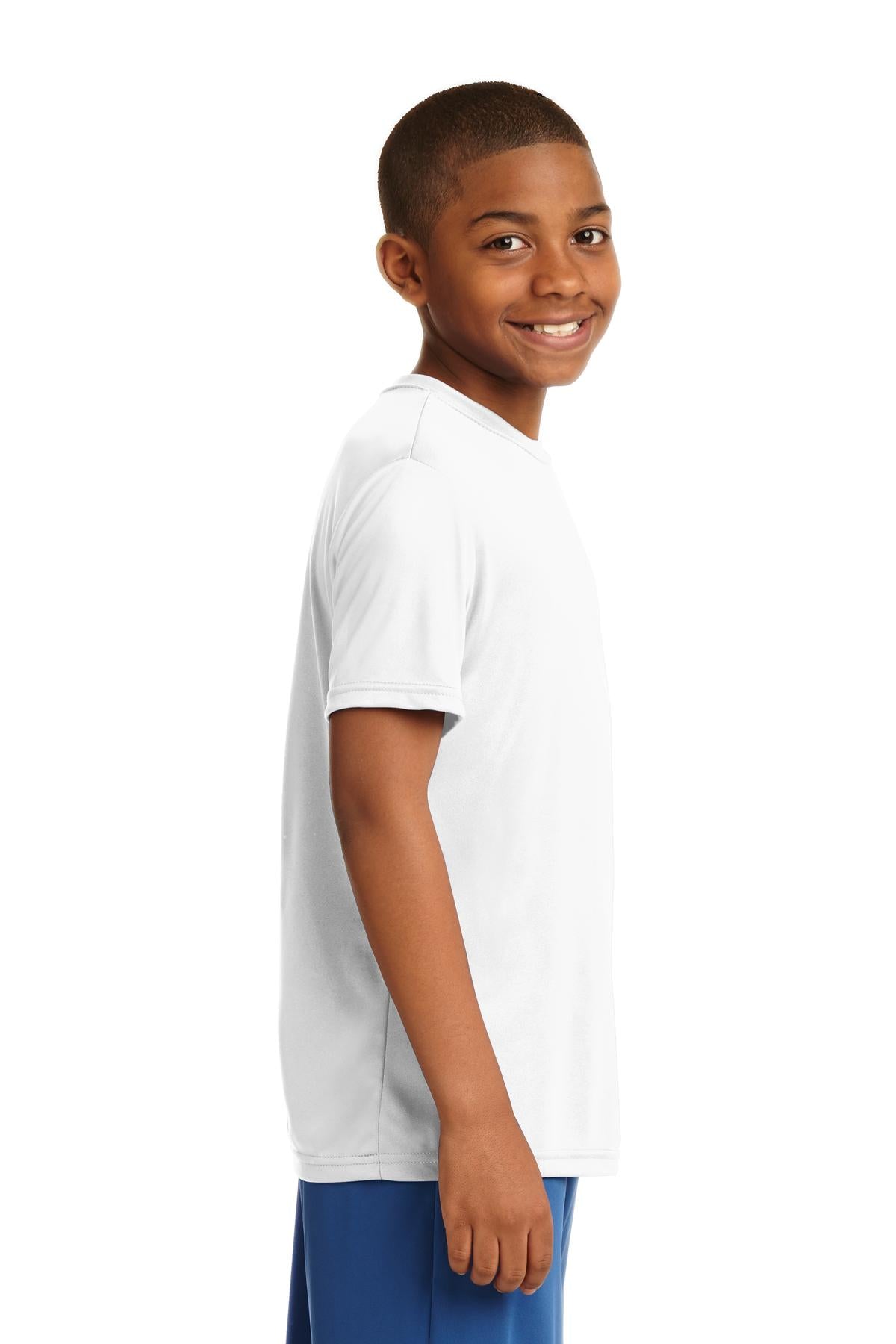 Youth PosiCharge Competitor Tee - White