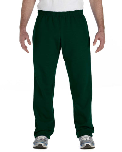 Unisex Heavy Blend™ 50/50 Open-Bottom Sweatpants - Forest Green