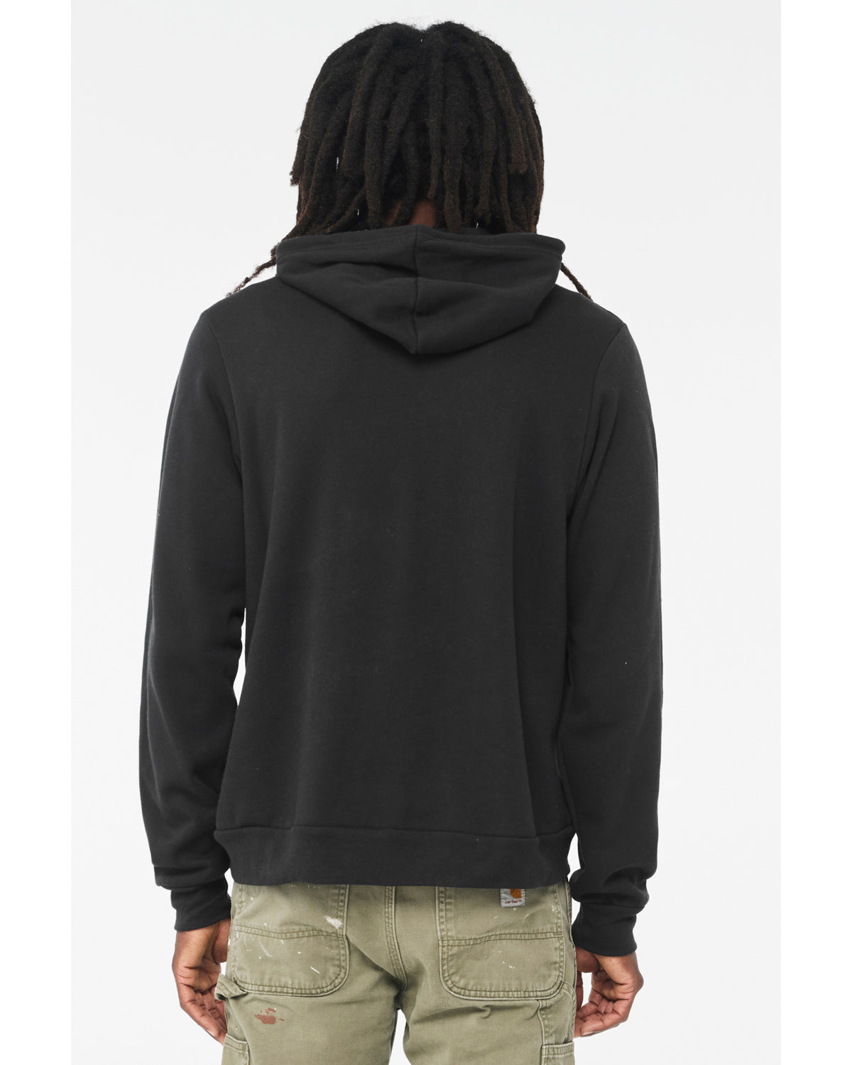 Unisex Sponge Fleece Pullover Hoodie - Vintage Black