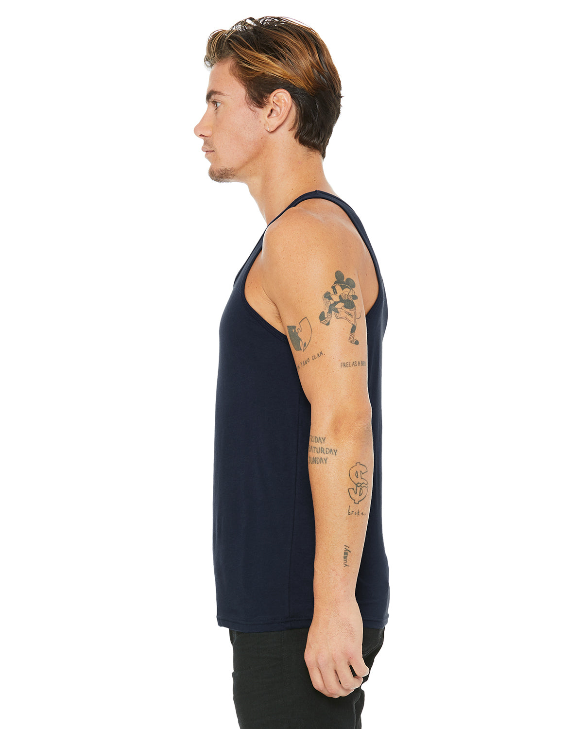 Unisex Jersey Tank - Navy