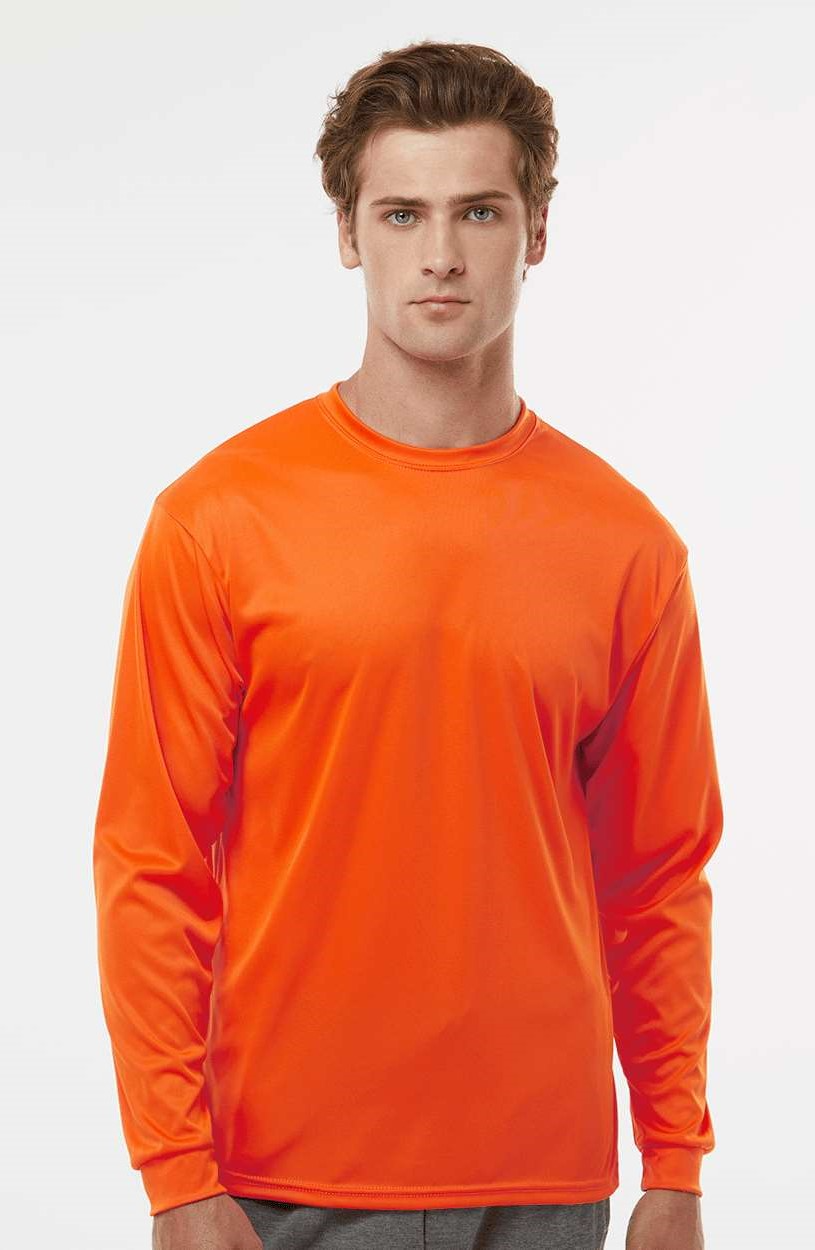 Performance Long Sleeve T-Shirt - Burnt Orange