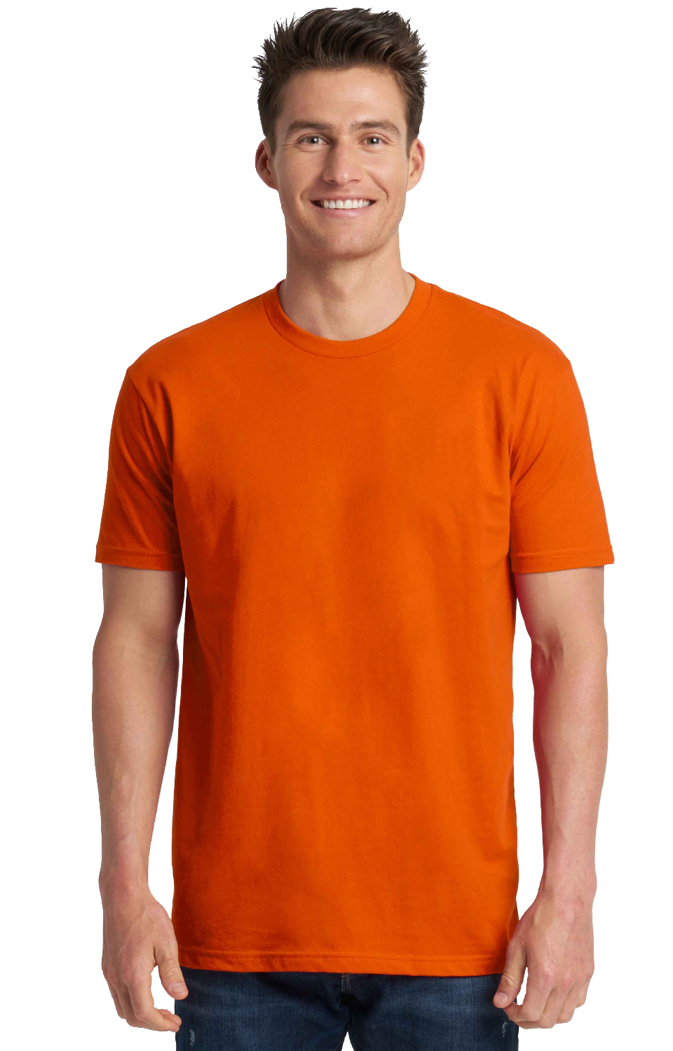 Unisex Cotton T-Shirt - Classic Orange