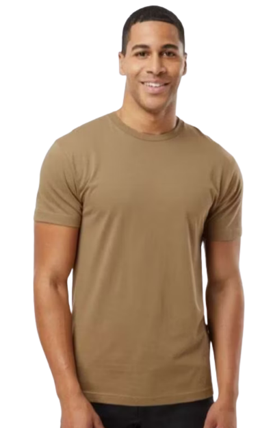 Unisex Fine Jersey T-Shirt - Coyote Brown