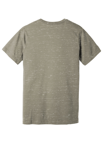 Unisex Jersey Short-Sleeve V-Neck T-Shirt - Stone Marble