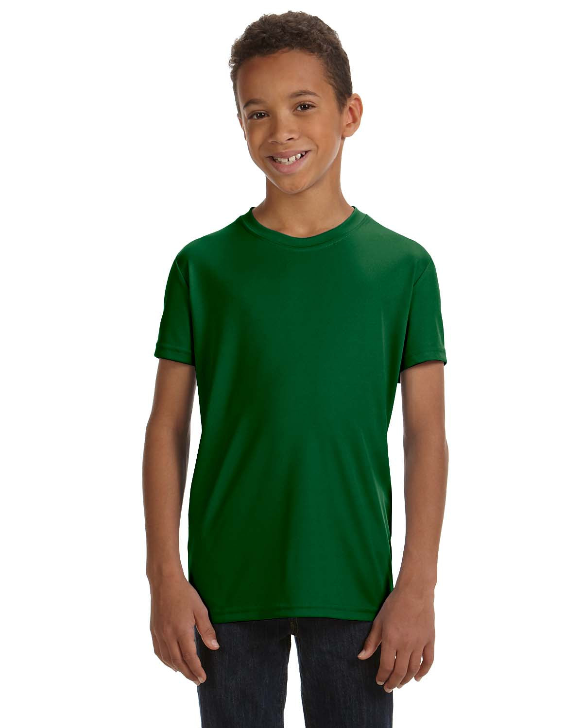 Youth Performance Short-Sleeve T-Shirt - Sport Forest
