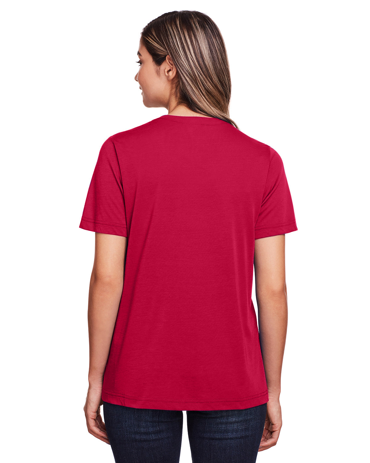 Women's Fusion ChromaSoft��� Performance T-Shirt - Classic Red