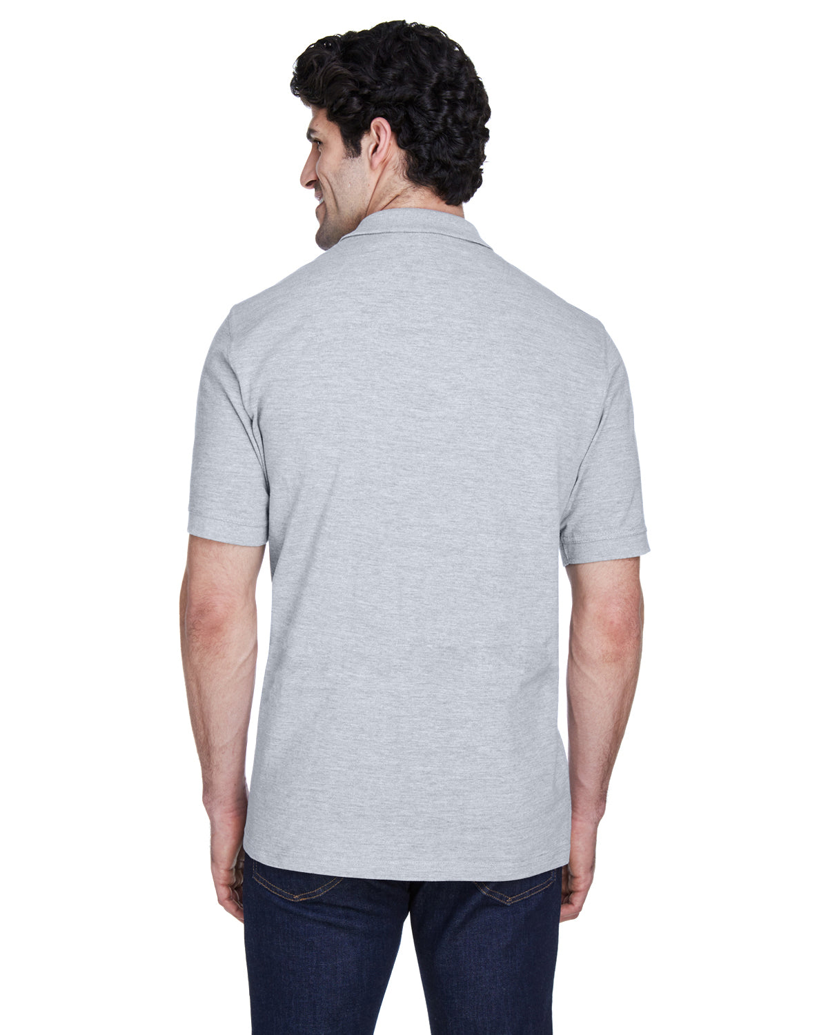 Men's Classic Piqu�� Polo - Heather Gray