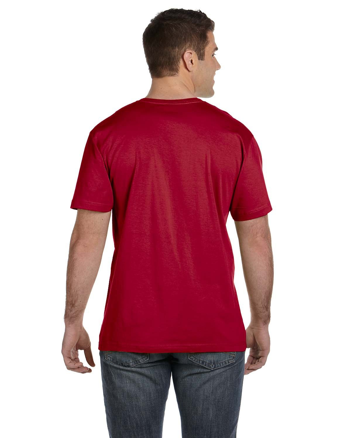 Unisex Fine Jersey T-Shirt - Garnet