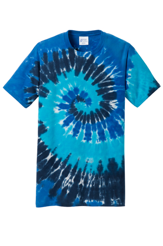 Unisex Tie-Dye Tee - Ocean Rainbow
