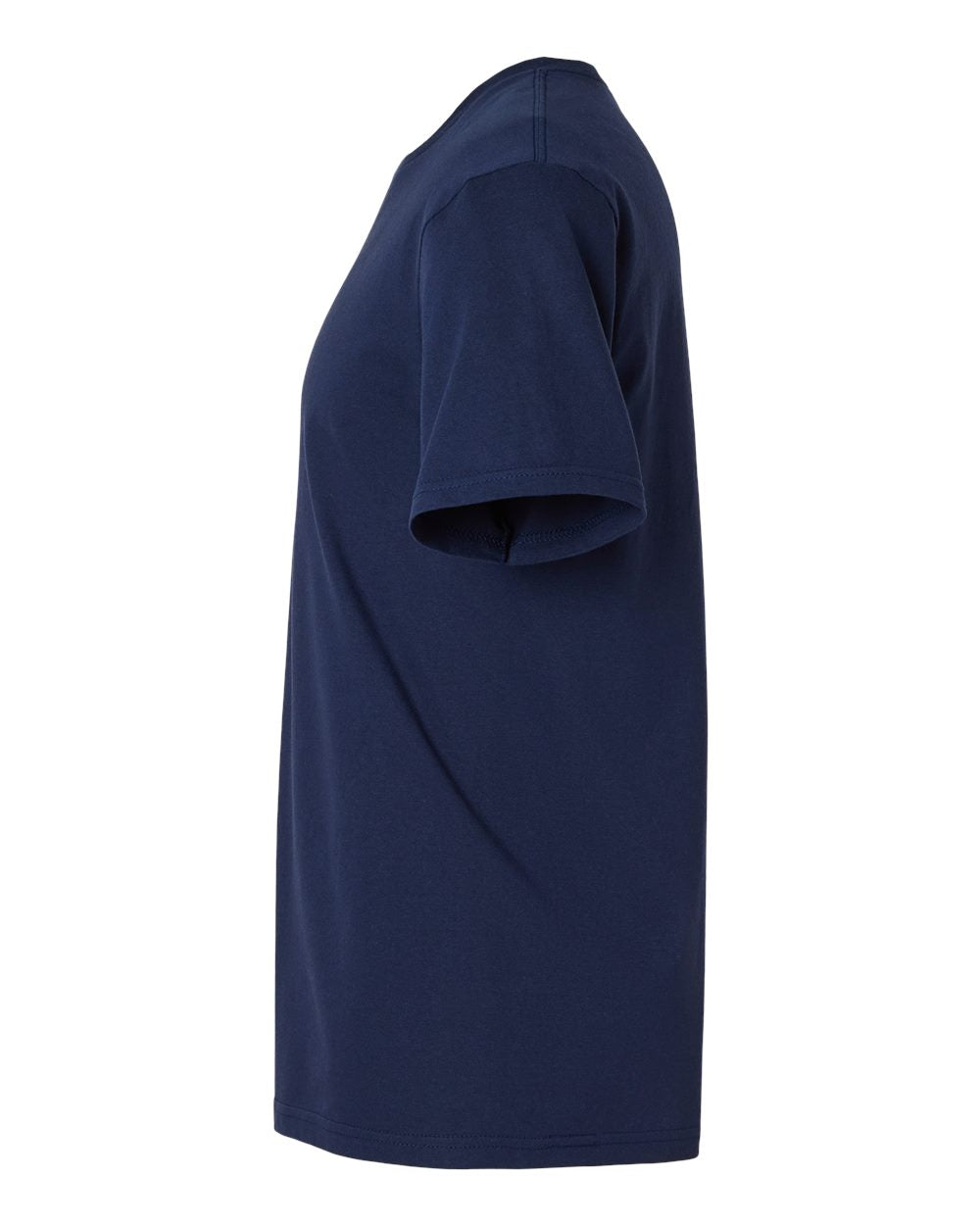 Light Cotton T-Shirt - Navy