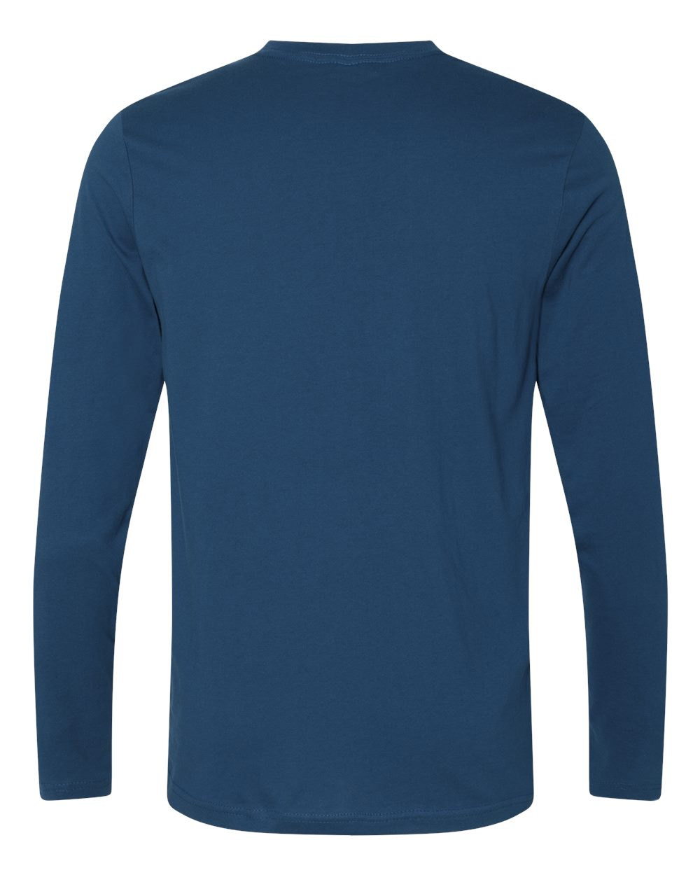 Men's Cotton Long-Sleeve Crew - Cool Blue