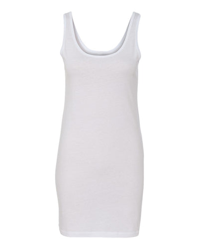Women's Jersey Tank Dress - White