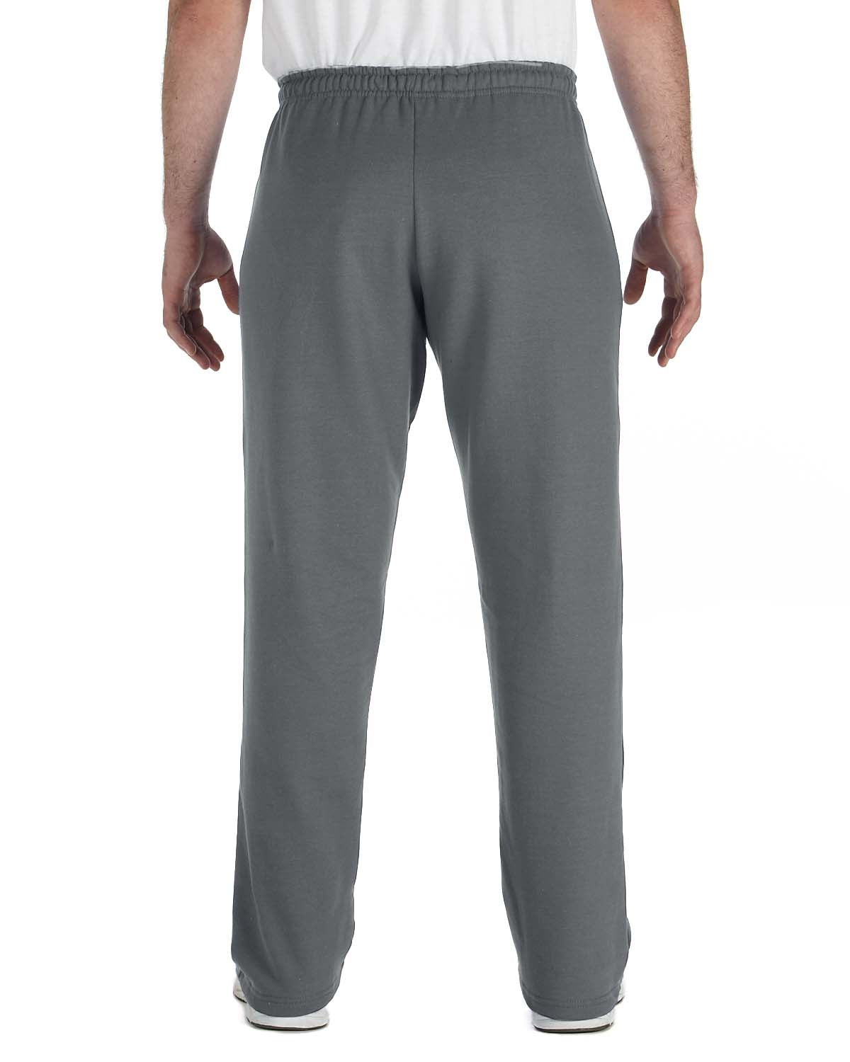 Unisex Heavy Blend™ 50/50 Open-Bottom Sweatpants - Charcoal