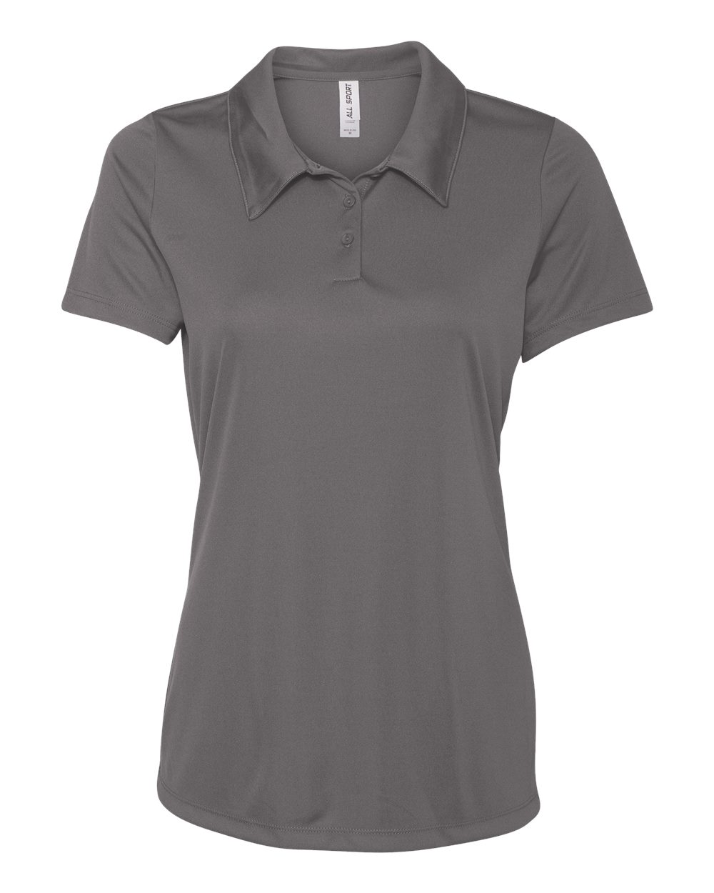 Women's Performance 3-Button Sport Shirt - Sport Graphite