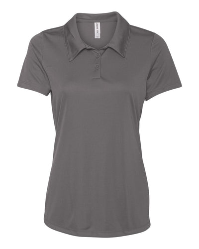 Women's Performance 3-Button Sport Shirt - Sport Graphite