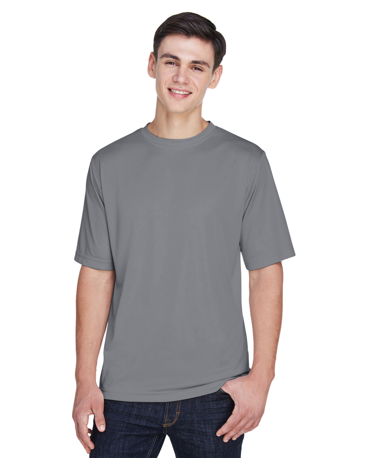 Men's Zone Performance T-Shirt - Sport Graphite