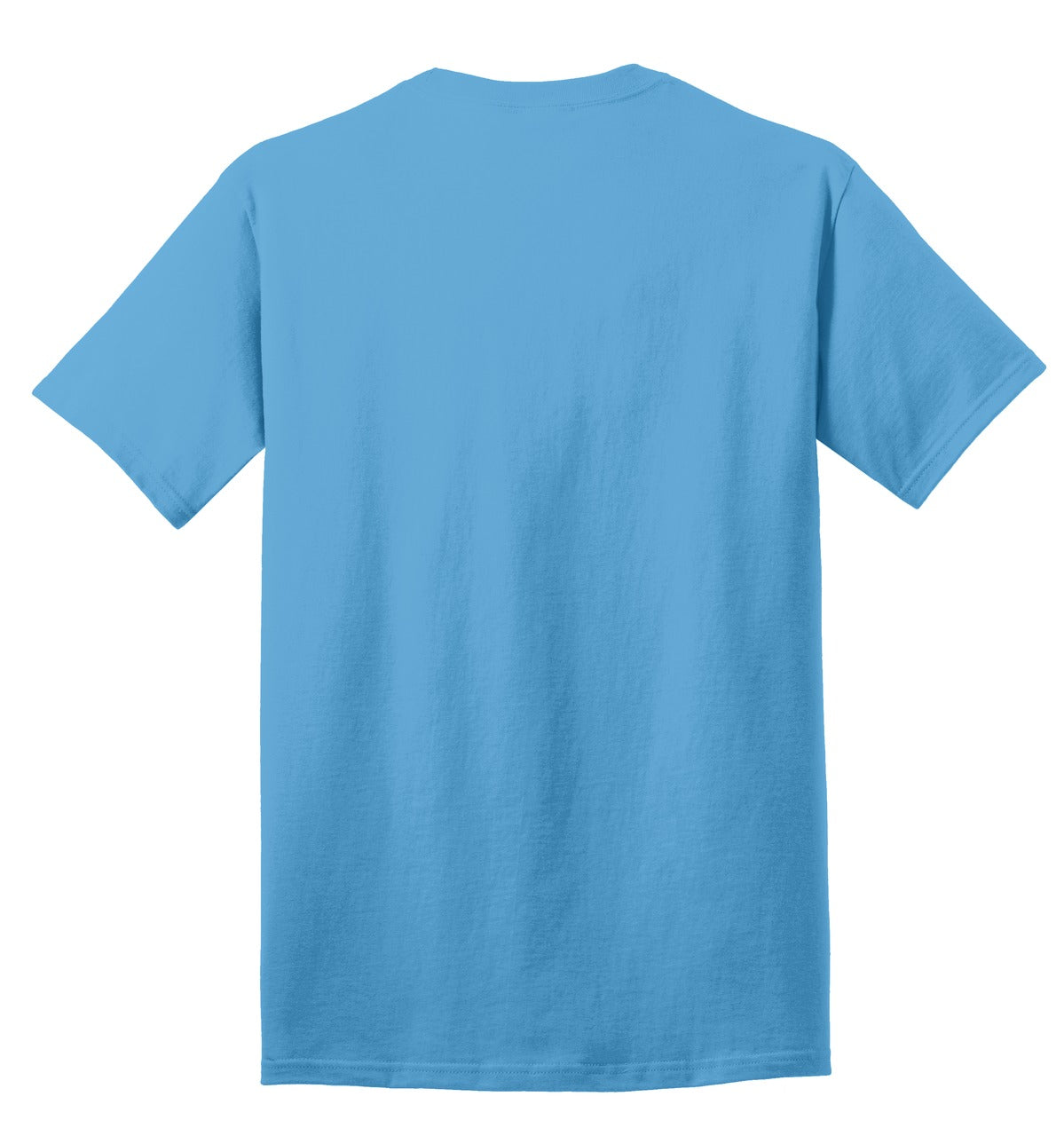 Unisex Core Cotton Tee - Aquatic Blue
