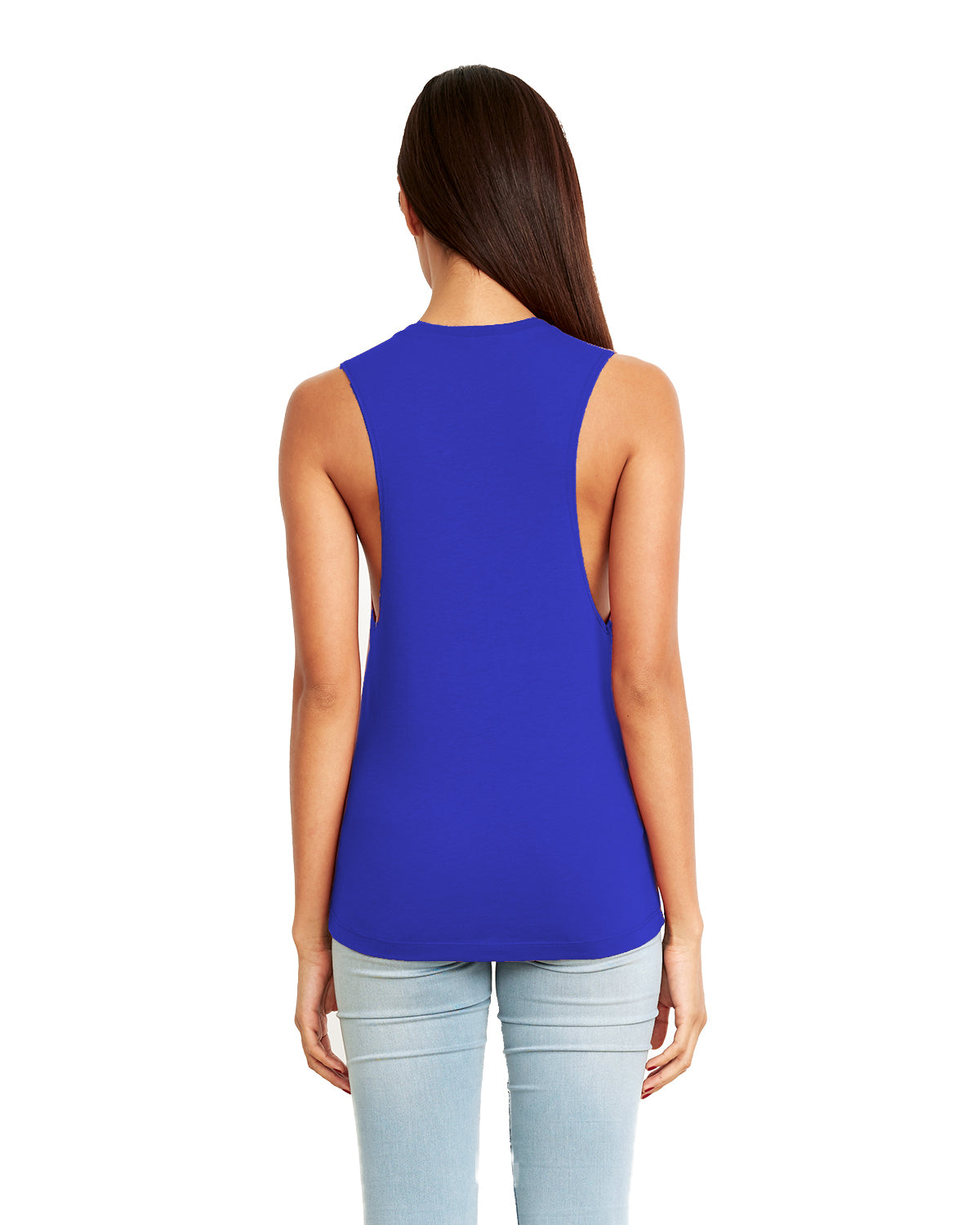 Women's Festival Muscle Tank - Royal