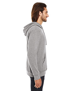 Unisex Triblend French Terry Hoodie - Charcoal Heather