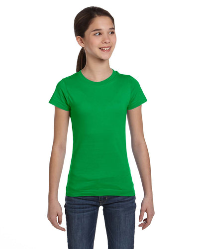 Girls' Fine Jersey T-Shirt - Kelly