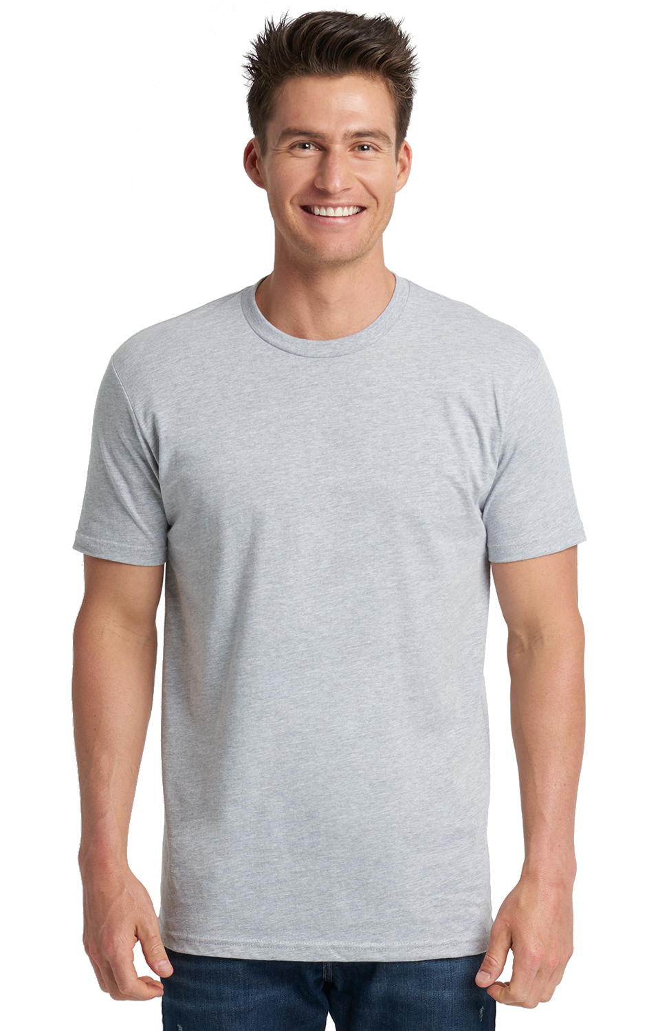 Unisex Cotton T-Shirt - Heather Gray