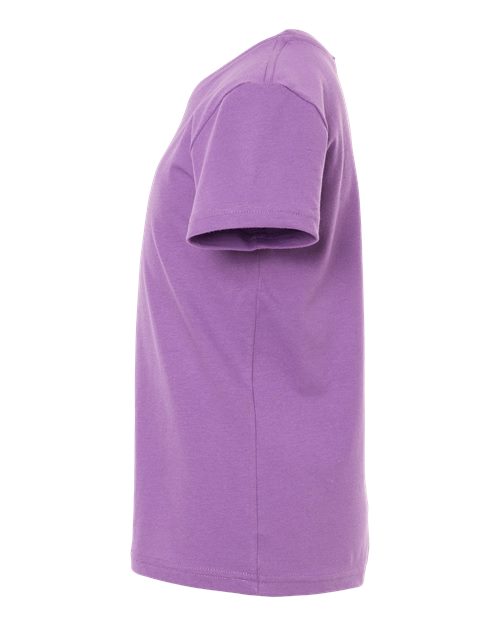 BELLA + CANVAS 3001Y Royal Purple — direct side