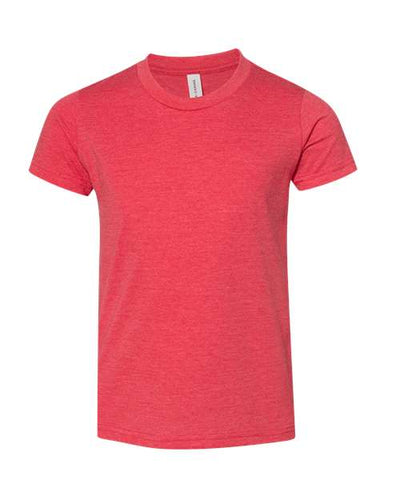 BELLA + CANVAS 3001YCVC Heather Red — front