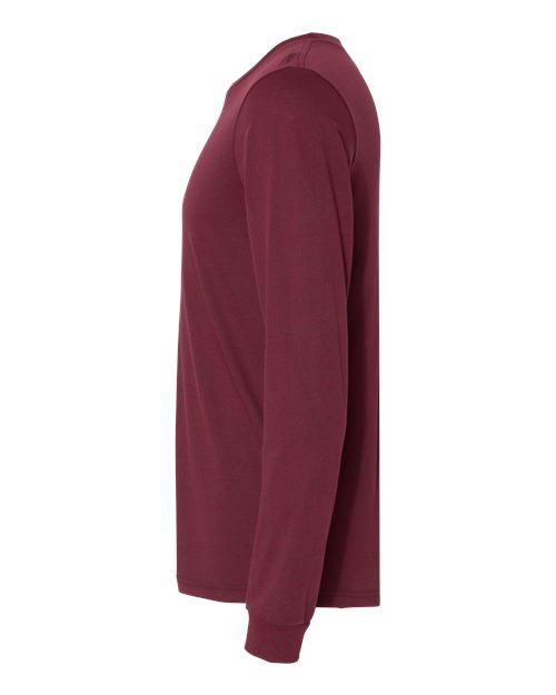 BELLA + CANVAS 3501CVC Heather Cardinal — direct side
